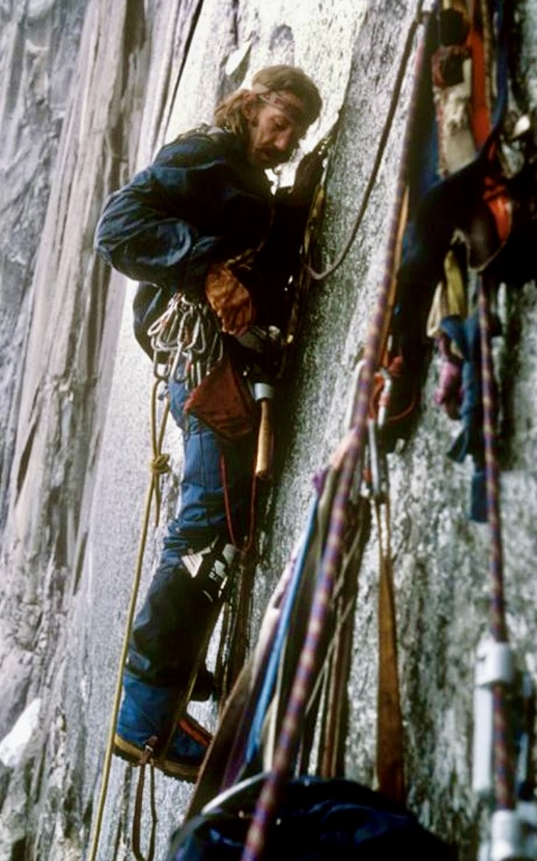 Jim Bridwell on the Compressor Route. 