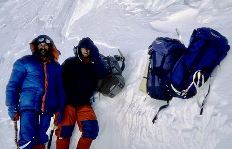 Krzysztof Wielicki (left) and Artur Hajzer. 