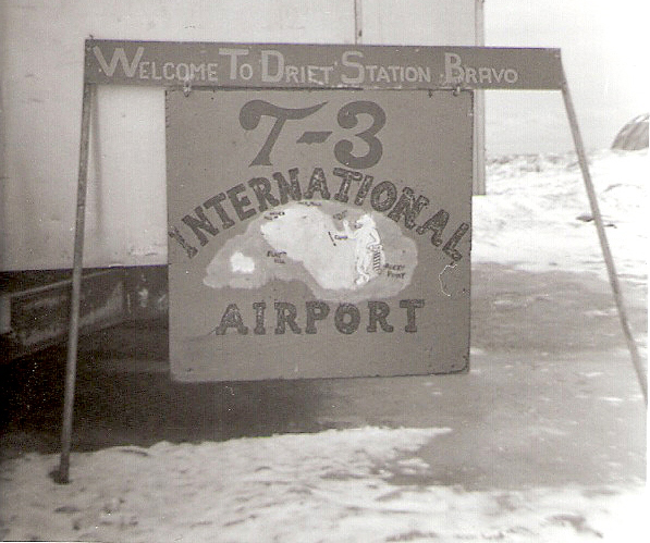 ice island airport sign