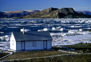 The RCMP post at Alexandra Fiord, Ellesmere Island.