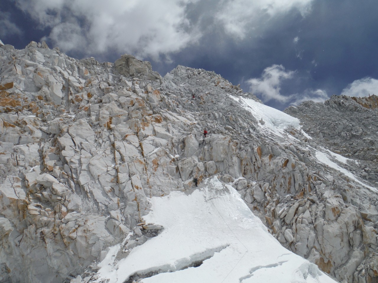 Descending Sherpani Col.