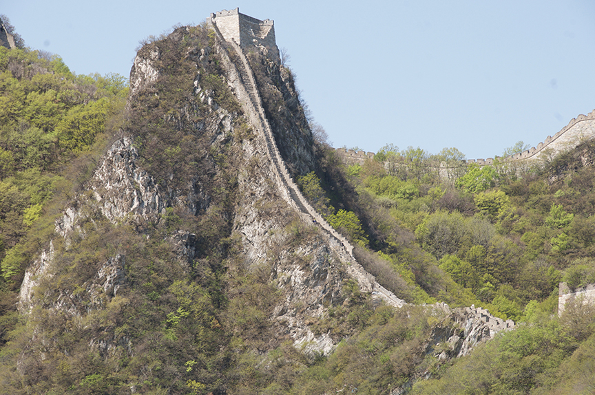 old part of Great Wall