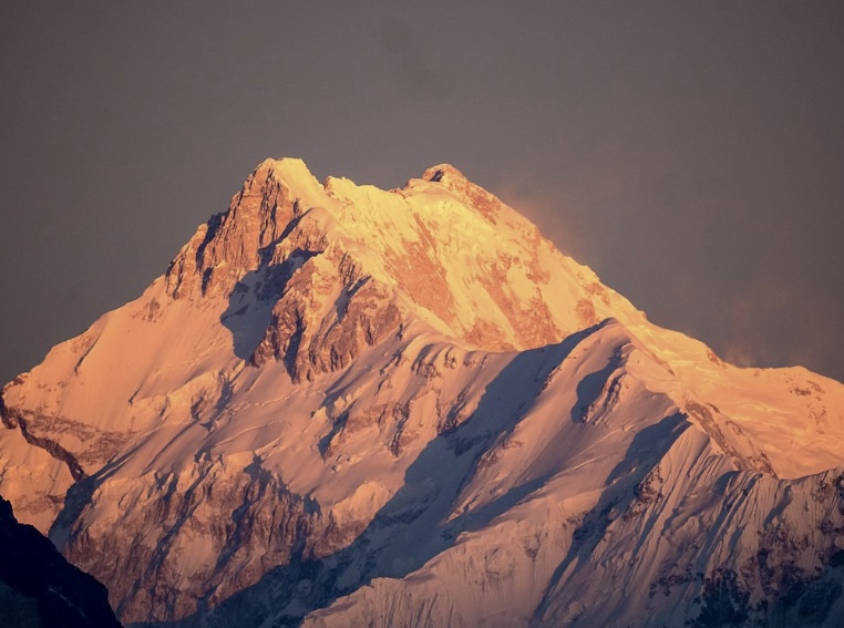 Kangchenjunga from Gangtok, Sikkim.