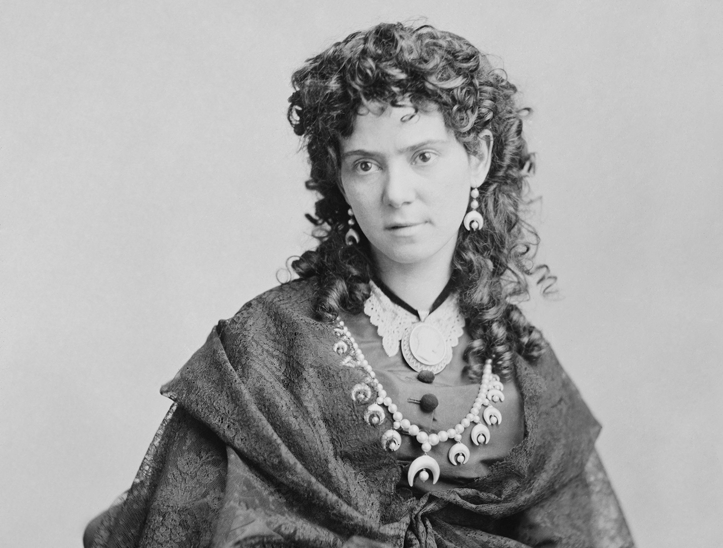 historic photo of woman