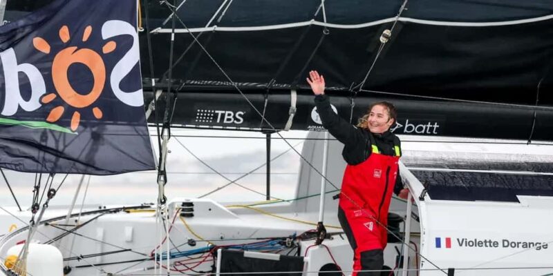 French sailor Violette Dorange