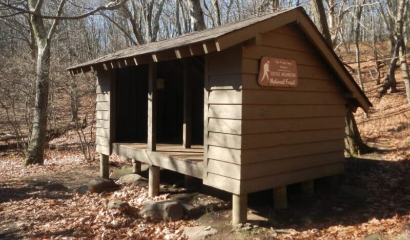 The Priest Shelter on the Appalachian Trail