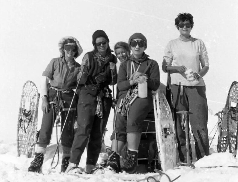 The 1970 all-female team who took on Denali. 