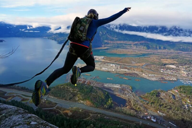 Base jumping