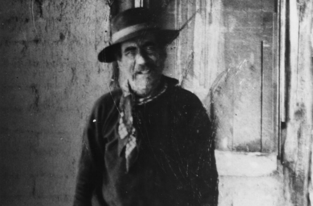 Photograph of an old prospector