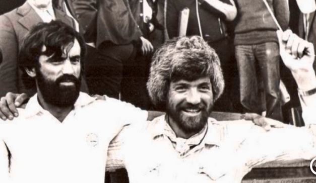 Hristo Prodanov (left) and Metodi Savov.
