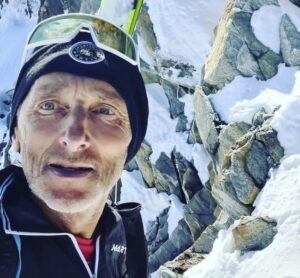 Close shot of Austrian climber Martin Hornegger, perished on Ama Dablam.