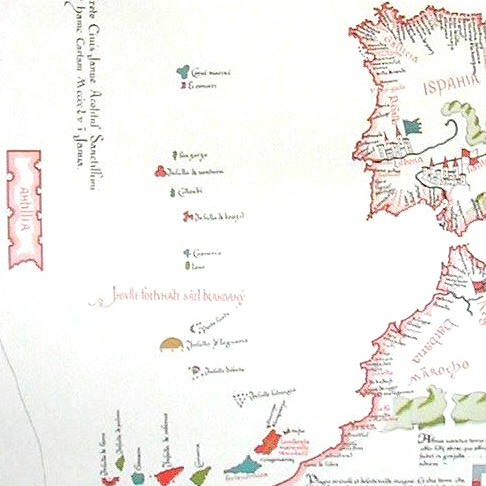 Antillia map