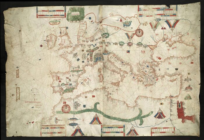 nautical chart of Antillia