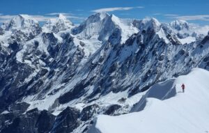 The bigger peaks of Langtang.
