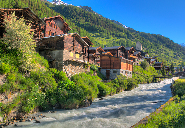 Swiss village