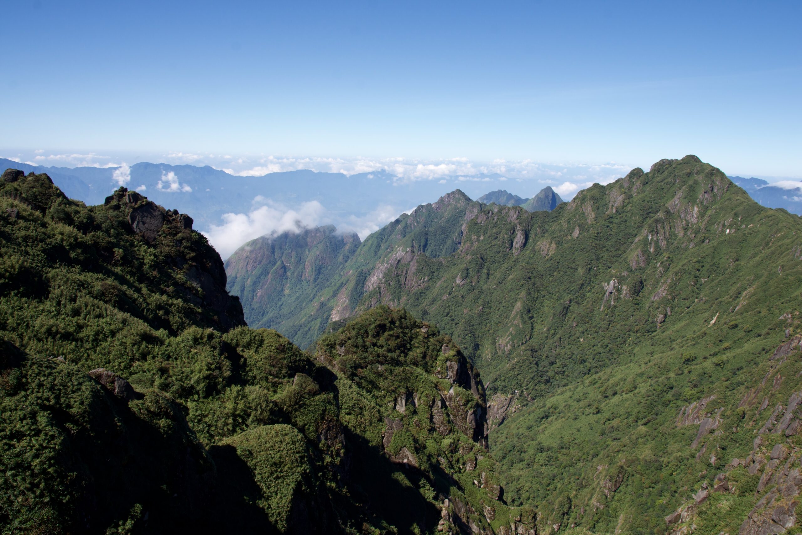 Fansipan Mountain.