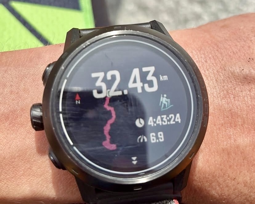 Wiliam Boffelli showing his watch.