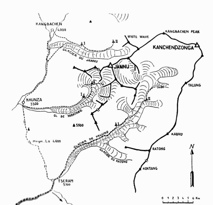 Sketch Map of Jannu area