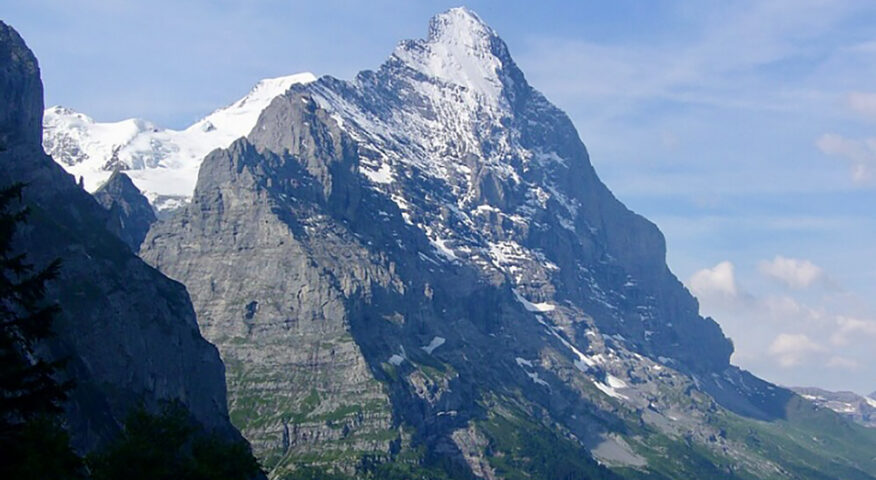 The northeast side of the Eiger.