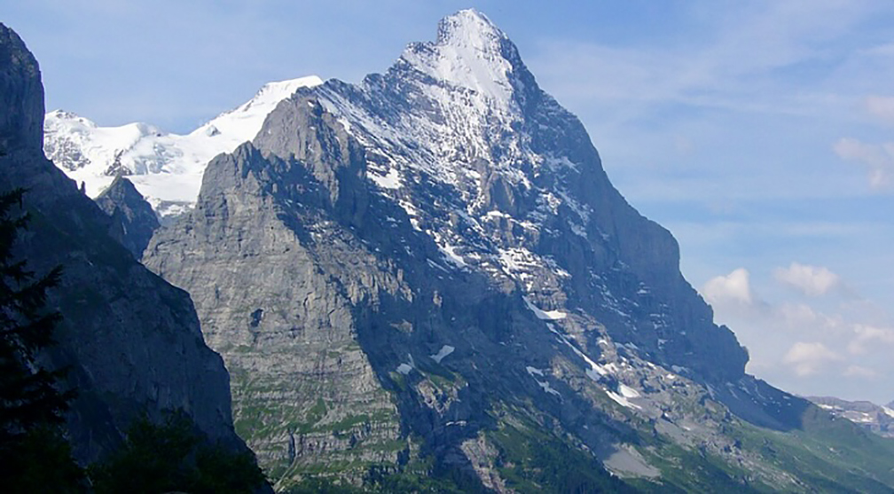 The northeast side of the Eiger.