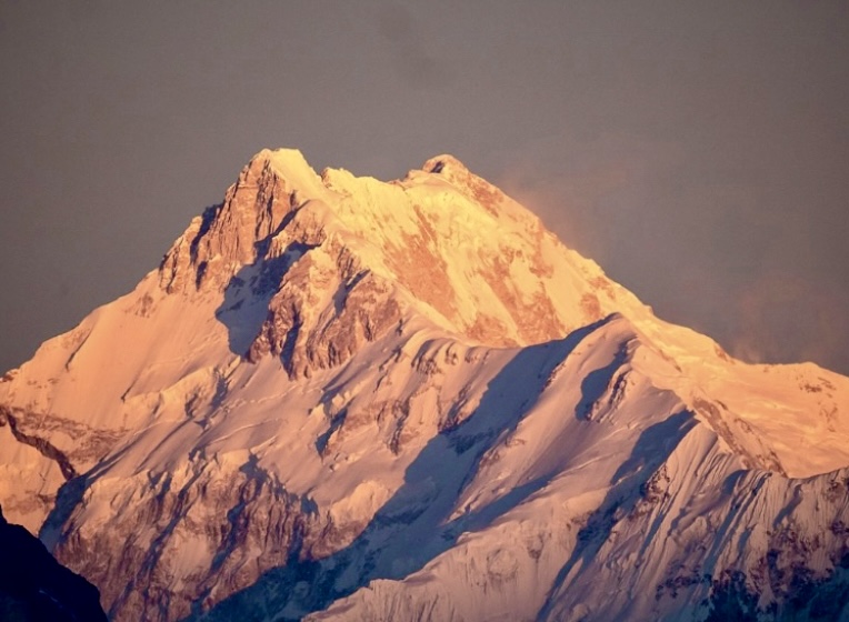 Kangchenjunga from Gangtok, Sikkim.