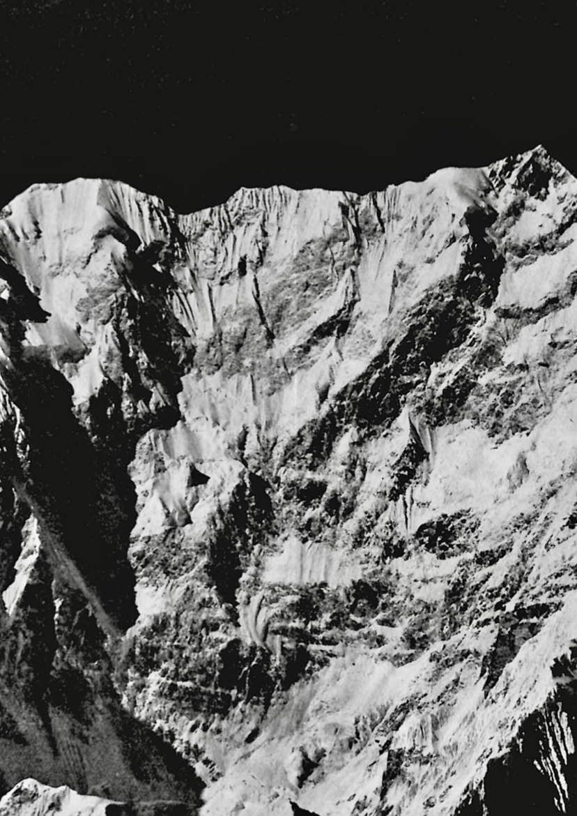 Kangchenjunga's Northeasdt Face and Spur in 1929.