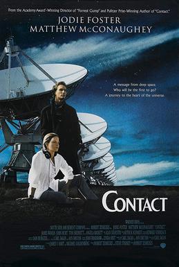 The movie poster for Contact.