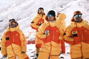 Sherpa climbers at Everest