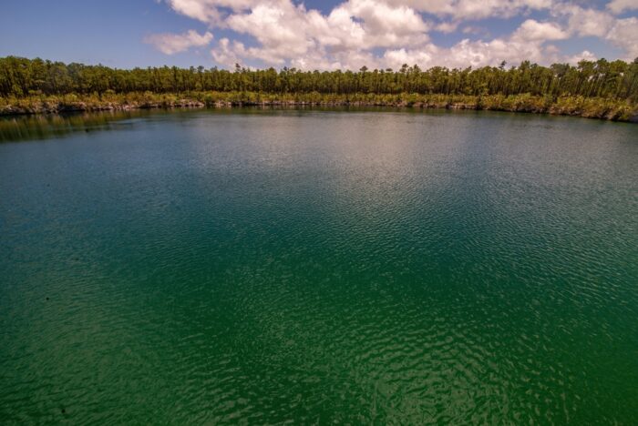 blue hole round