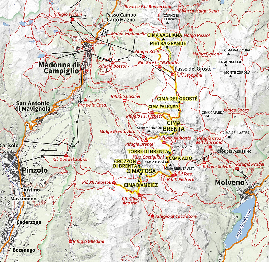 map of route