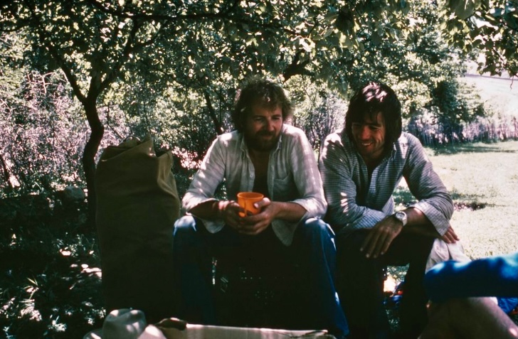 Joe Tasker and Peter Boardman in 1982.