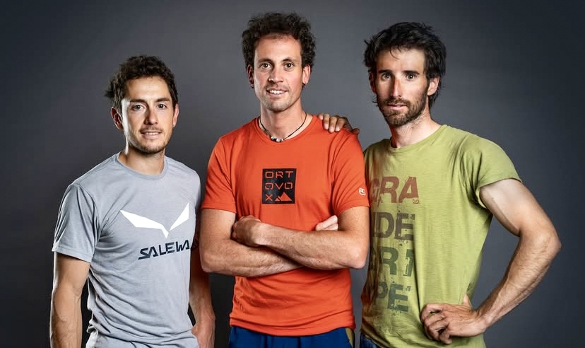 Leo Gheza, Federico Secchi and Gabriele Carrara.