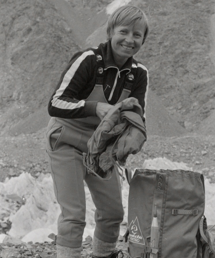 Krystyna Palmowska in 1982.