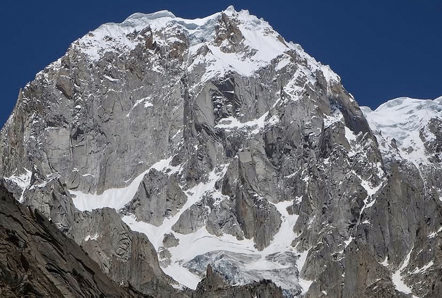 snowy mountain peak