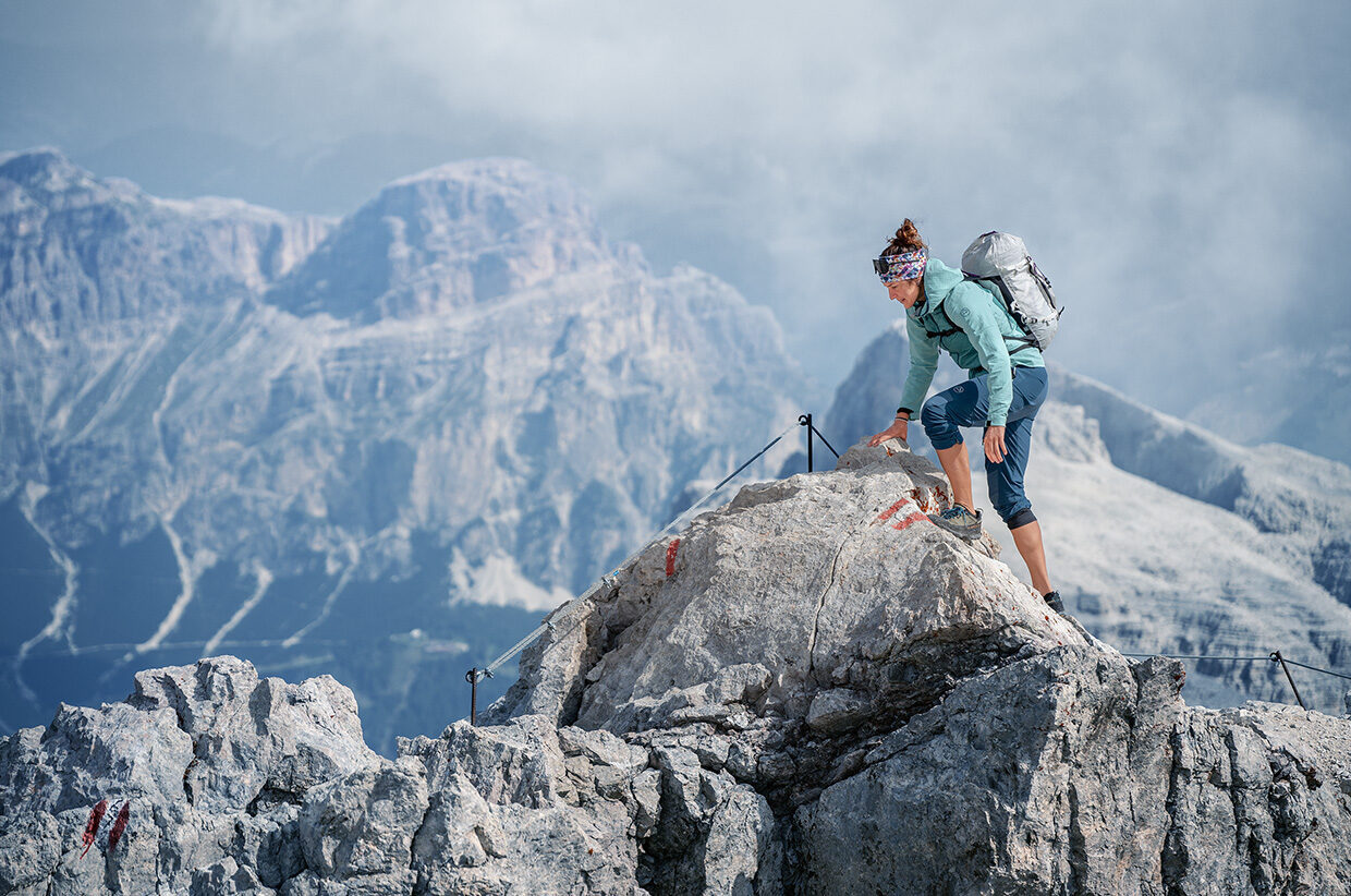 Italian Alpinist Tamara Lunger.