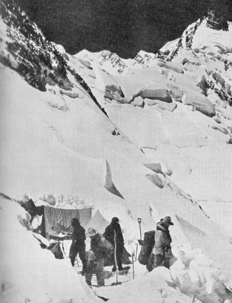 Camp 5, Nanga Parbat, on June 22, 1938.