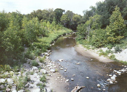A river