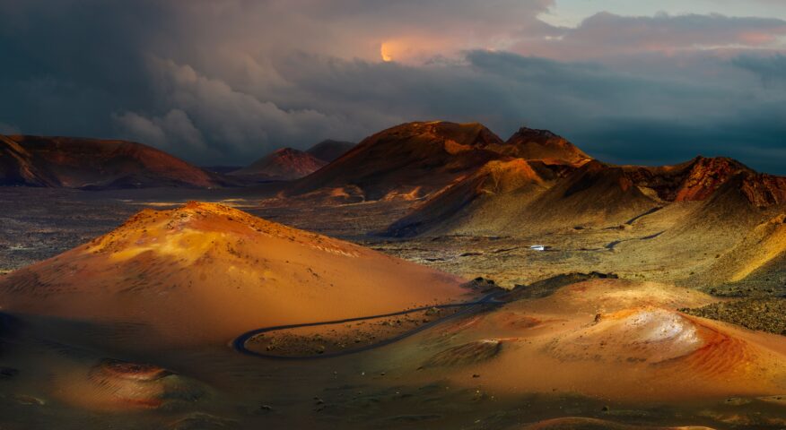 volcanoes in Lanzarote