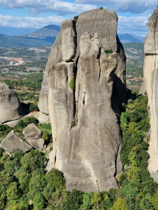 A tower in Meteora.