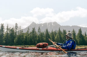 Oli Broadhead kayaking