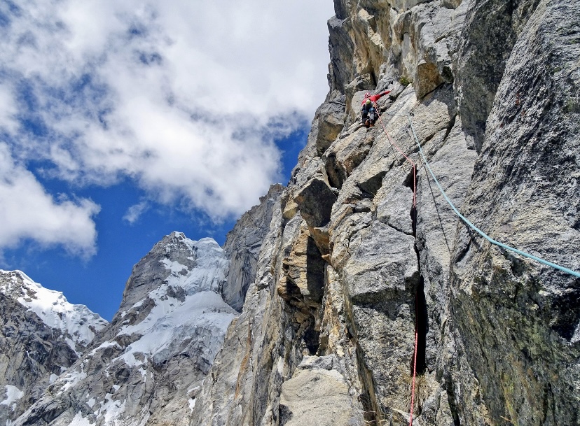 Another photo of the climb.