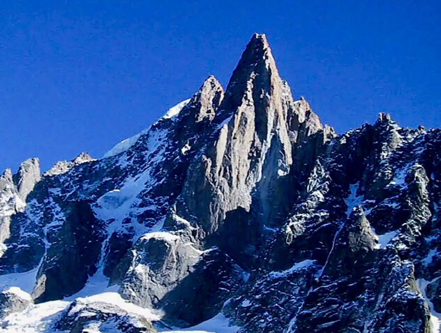 The West Face of the Petit Dru