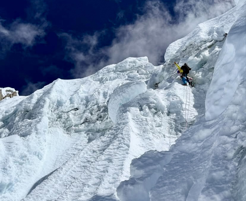 ice climbing