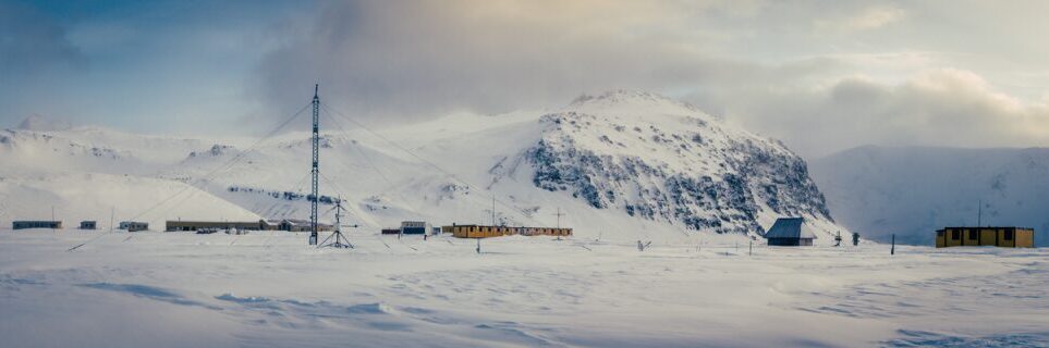 An Antarctic research station