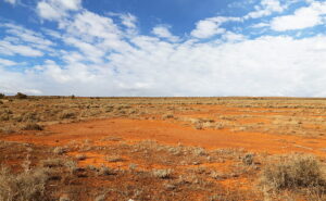 A red desert