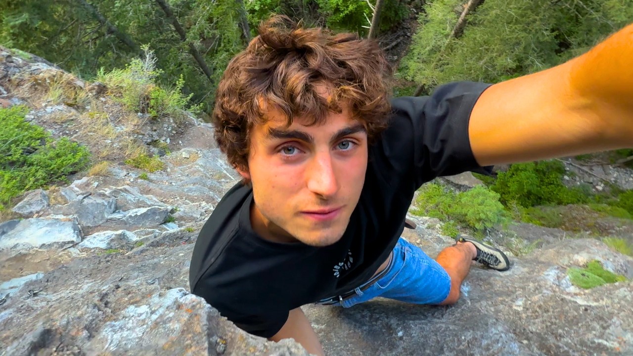 portrait of climber