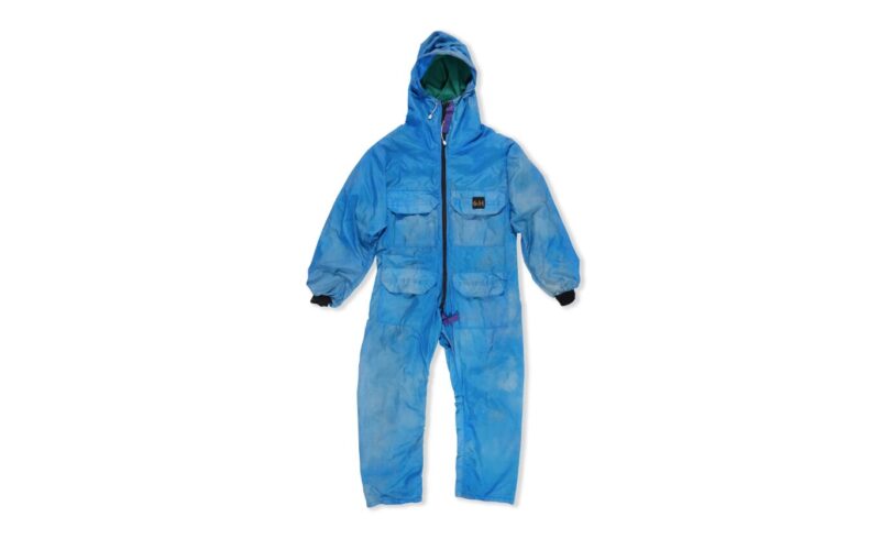blue windsuit