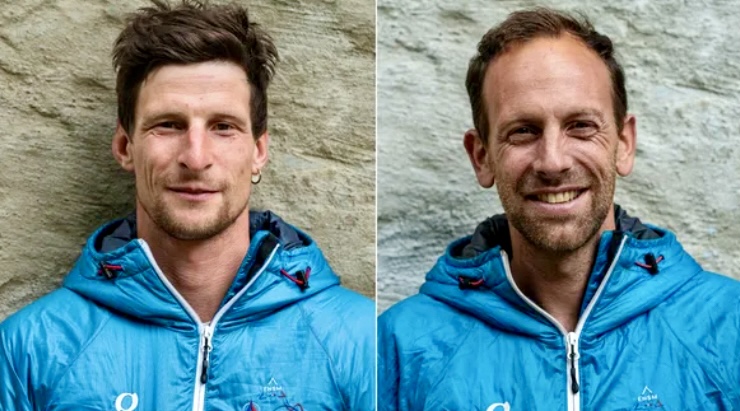 Quentin Lombard (left) and Benjamin Guigonnet.