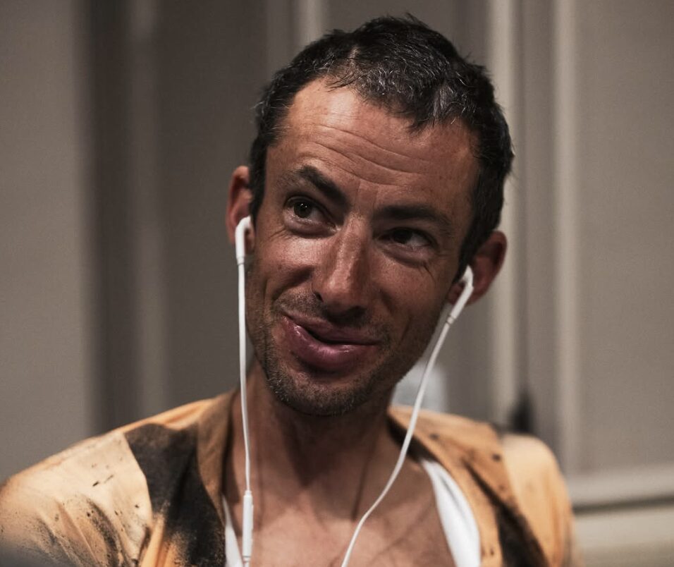 Close shot of Kilian Jornet.