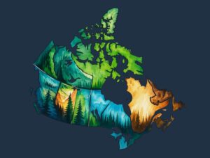 A map of canada
